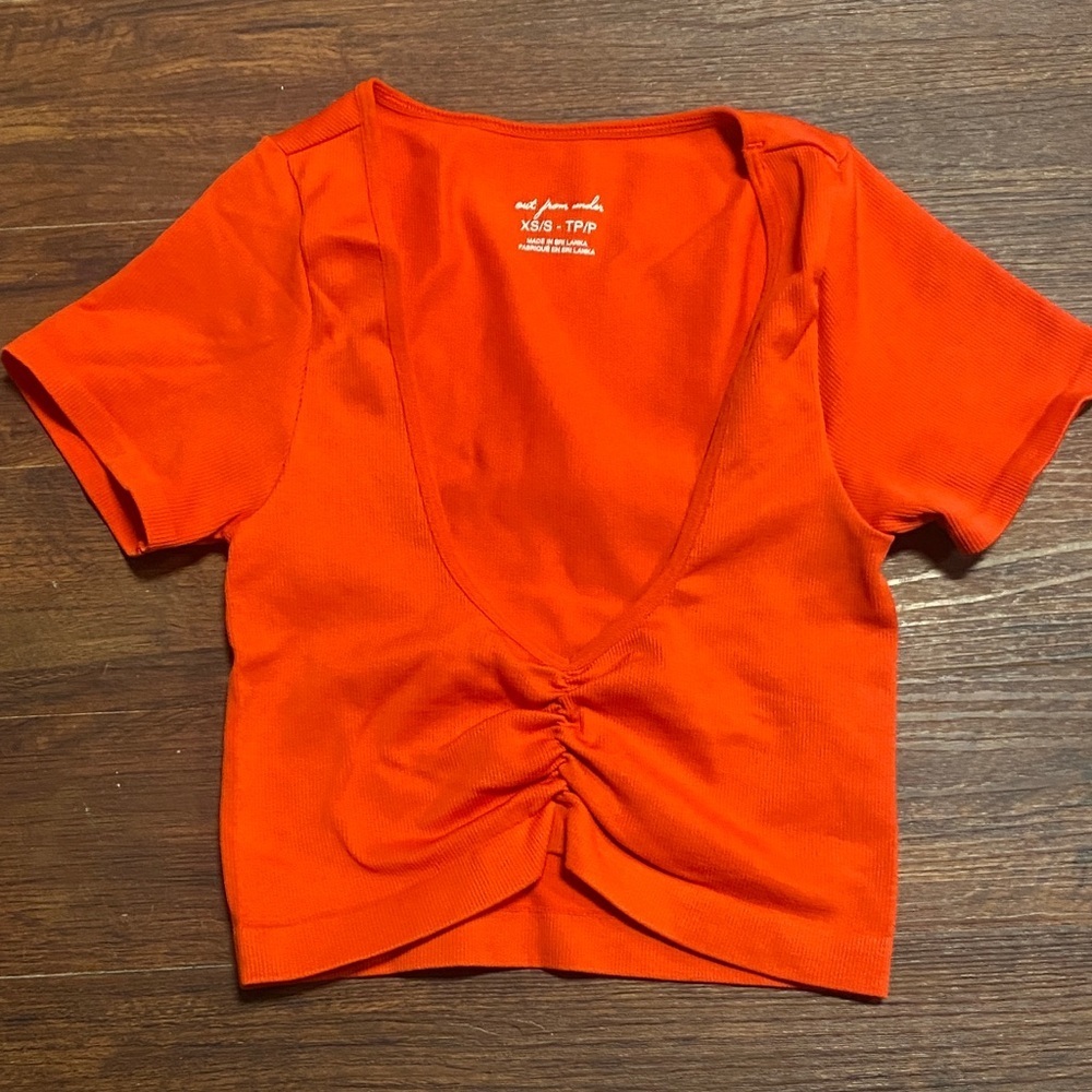 Out From Under  Orange Top